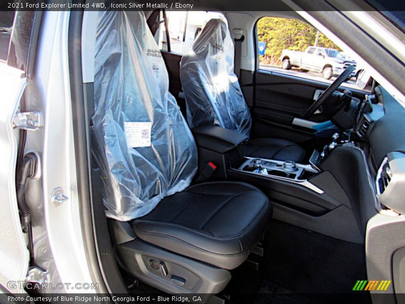 Iconic Silver Metallic / Ebony 2021 Ford Explorer Limited 4WD