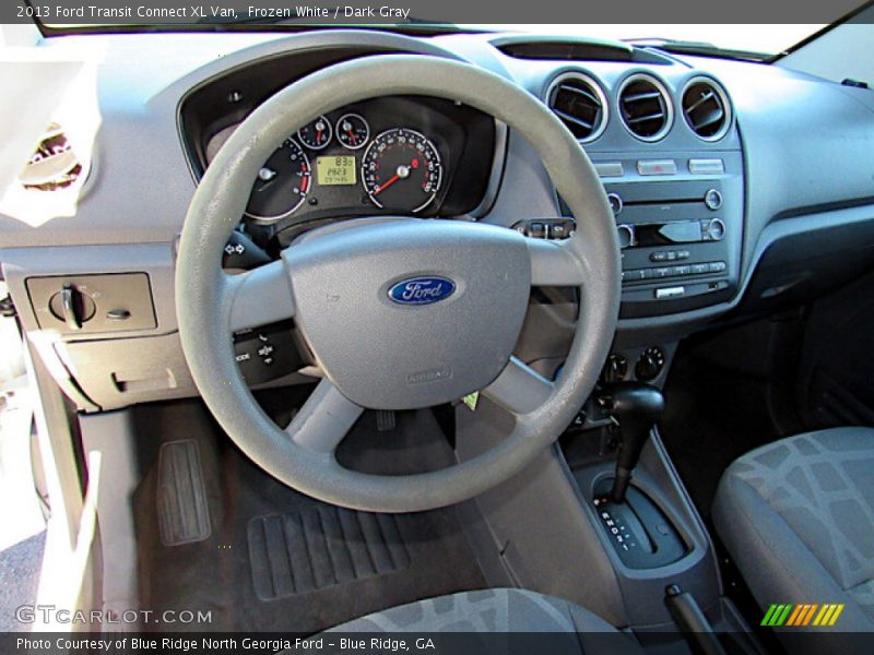 Frozen White / Dark Gray 2013 Ford Transit Connect XL Van