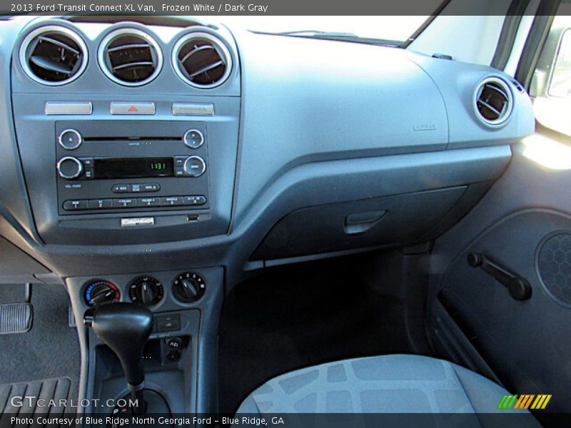 Frozen White / Dark Gray 2013 Ford Transit Connect XL Van