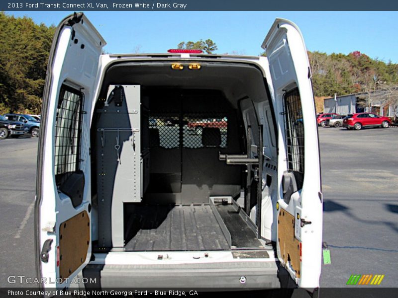 Frozen White / Dark Gray 2013 Ford Transit Connect XL Van