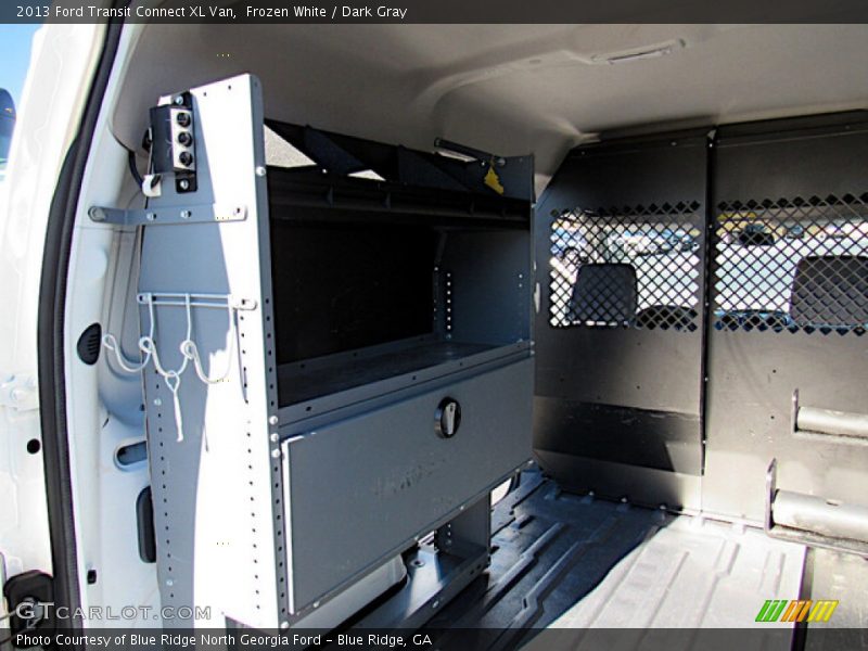 Frozen White / Dark Gray 2013 Ford Transit Connect XL Van