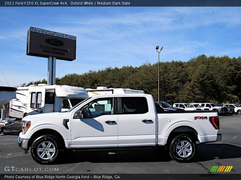  2021 F150 XL SuperCrew 4x4 Oxford White