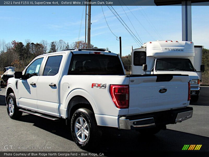 Oxford White / Medium Dark Slate 2021 Ford F150 XL SuperCrew 4x4