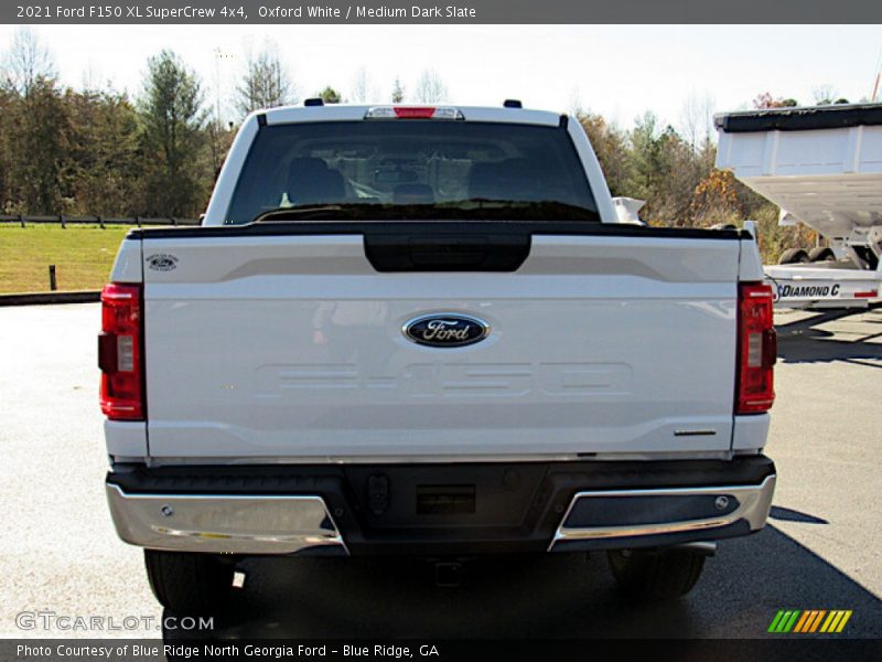 Oxford White / Medium Dark Slate 2021 Ford F150 XL SuperCrew 4x4