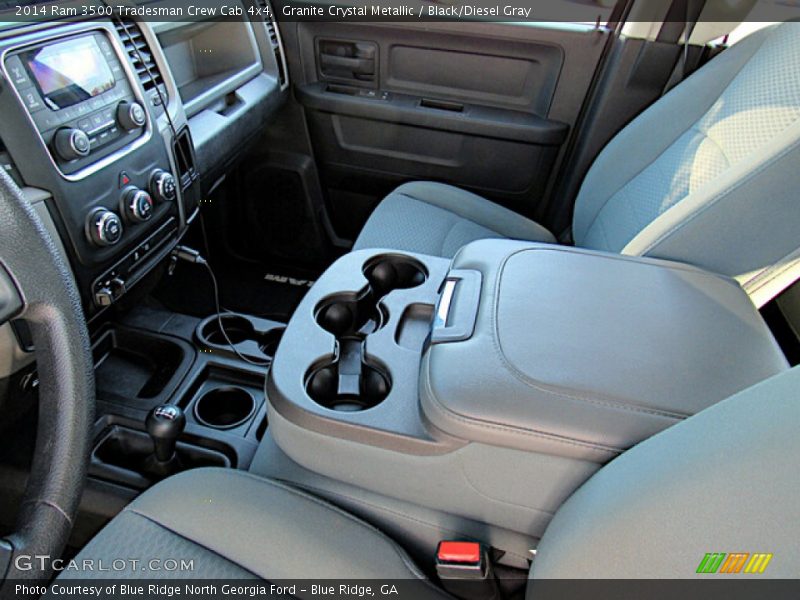 Granite Crystal Metallic / Black/Diesel Gray 2014 Ram 3500 Tradesman Crew Cab 4x4