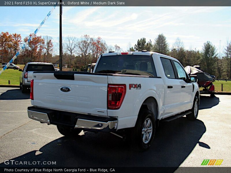 Oxford White / Medium Dark Slate 2021 Ford F150 XL SuperCrew 4x4