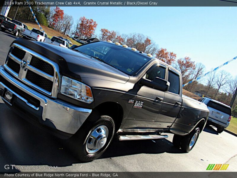Granite Crystal Metallic / Black/Diesel Gray 2014 Ram 3500 Tradesman Crew Cab 4x4