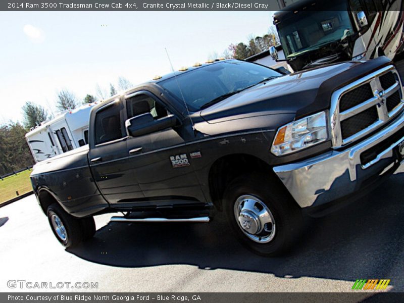 Granite Crystal Metallic / Black/Diesel Gray 2014 Ram 3500 Tradesman Crew Cab 4x4