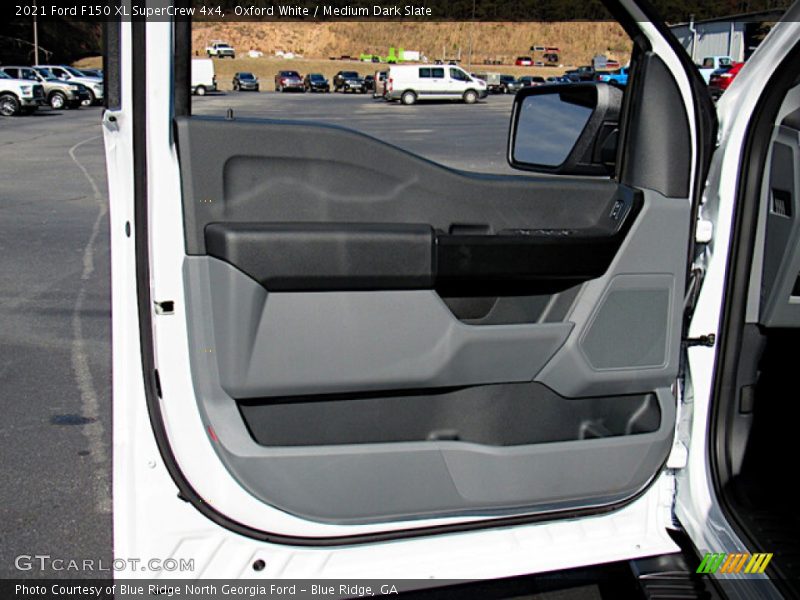 Oxford White / Medium Dark Slate 2021 Ford F150 XL SuperCrew 4x4
