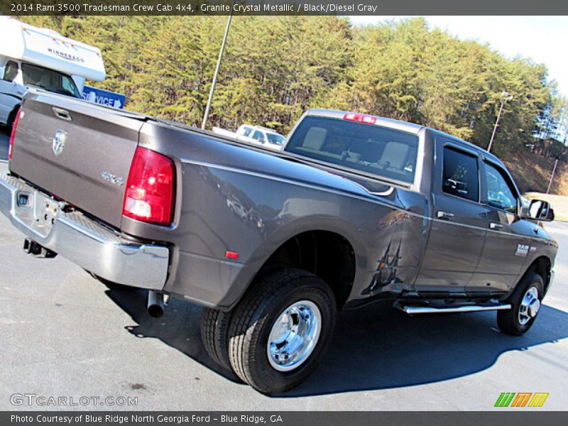 Granite Crystal Metallic / Black/Diesel Gray 2014 Ram 3500 Tradesman Crew Cab 4x4