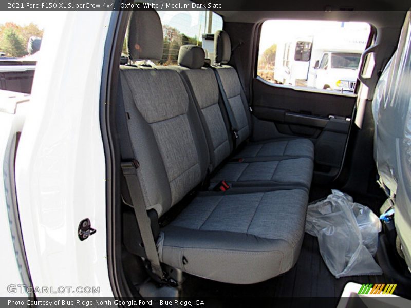 Rear Seat of 2021 F150 XL SuperCrew 4x4