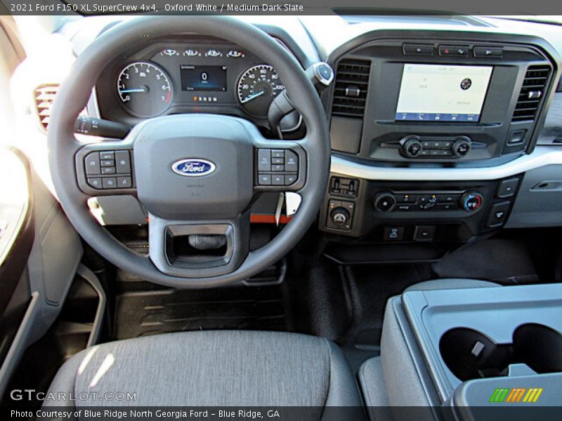 Dashboard of 2021 F150 XL SuperCrew 4x4