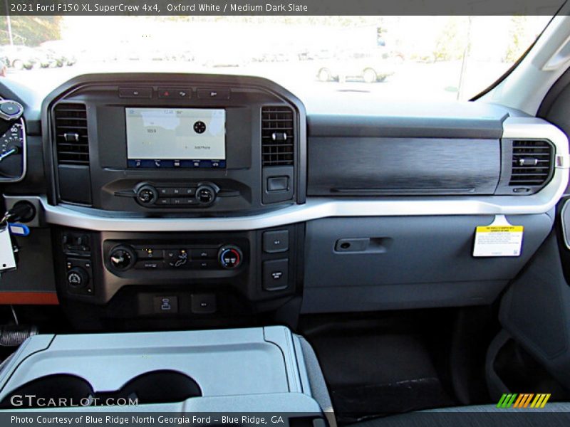 Dashboard of 2021 F150 XL SuperCrew 4x4