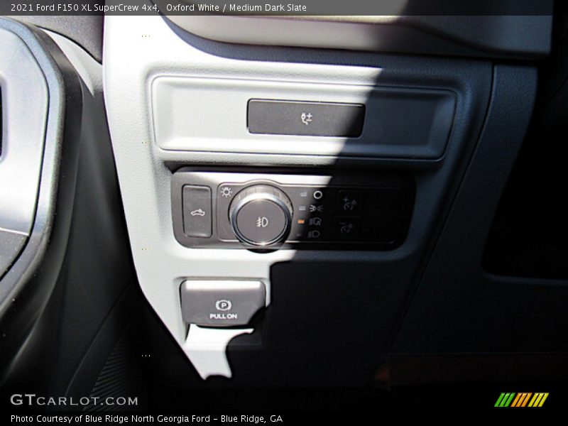 Oxford White / Medium Dark Slate 2021 Ford F150 XL SuperCrew 4x4