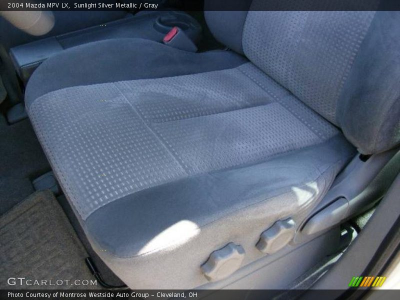 Sunlight Silver Metallic / Gray 2004 Mazda MPV LX
