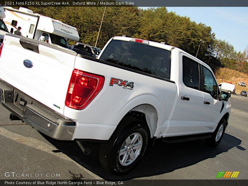 Oxford White / Medium Dark Slate 2021 Ford F150 XL SuperCrew 4x4