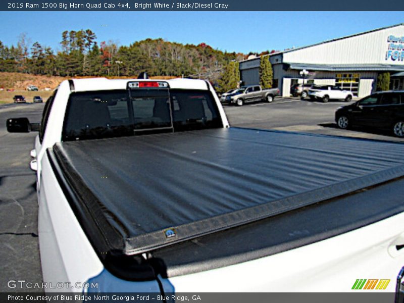 Bright White / Black/Diesel Gray 2019 Ram 1500 Big Horn Quad Cab 4x4