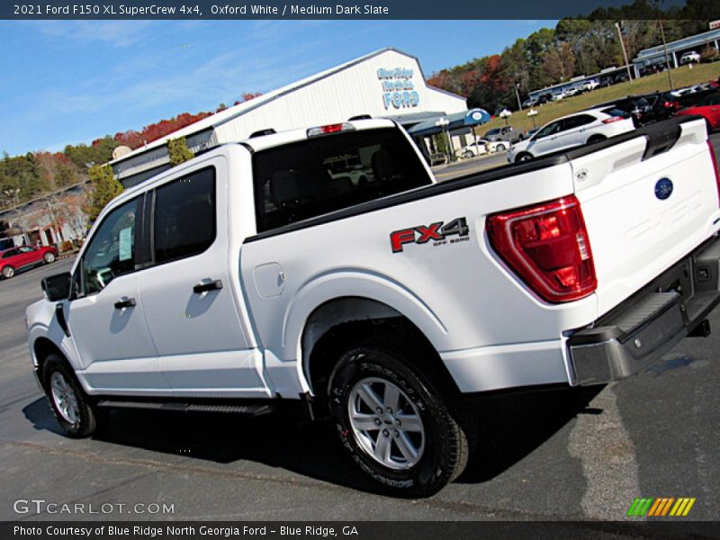 Oxford White / Medium Dark Slate 2021 Ford F150 XL SuperCrew 4x4