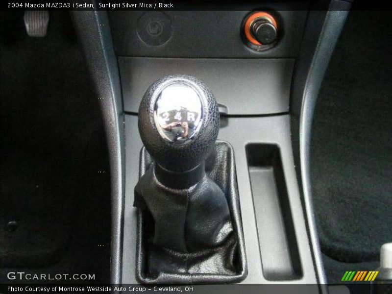 Sunlight Silver Mica / Black 2004 Mazda MAZDA3 i Sedan