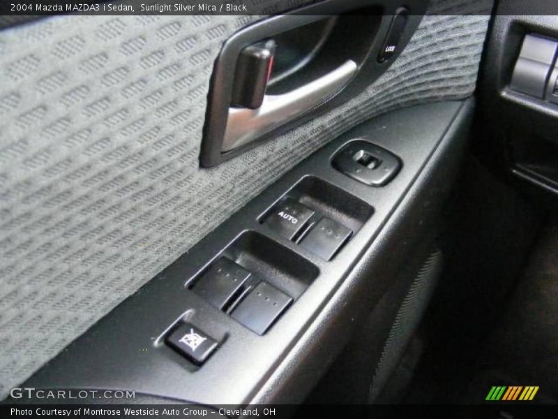 Sunlight Silver Mica / Black 2004 Mazda MAZDA3 i Sedan