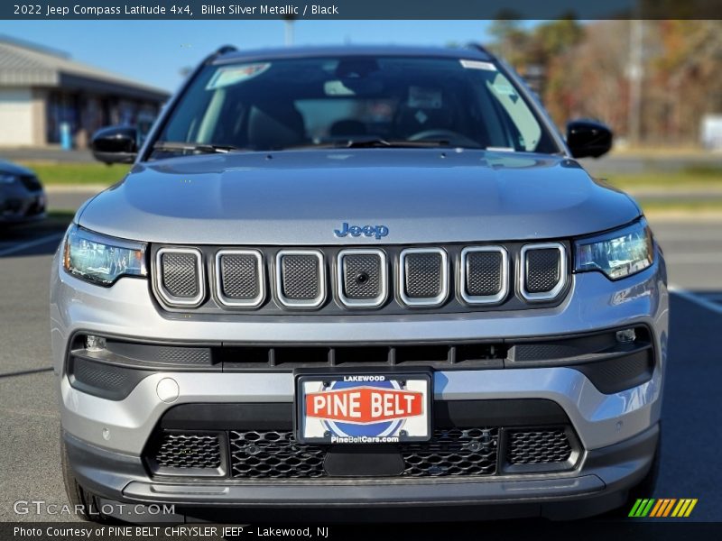 Billet Silver Metallic / Black 2022 Jeep Compass Latitude 4x4