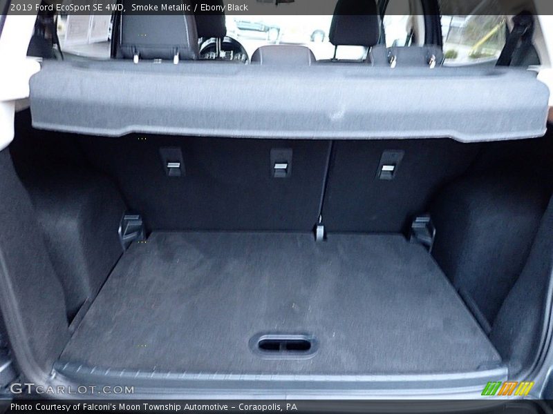 Smoke Metallic / Ebony Black 2019 Ford EcoSport SE 4WD