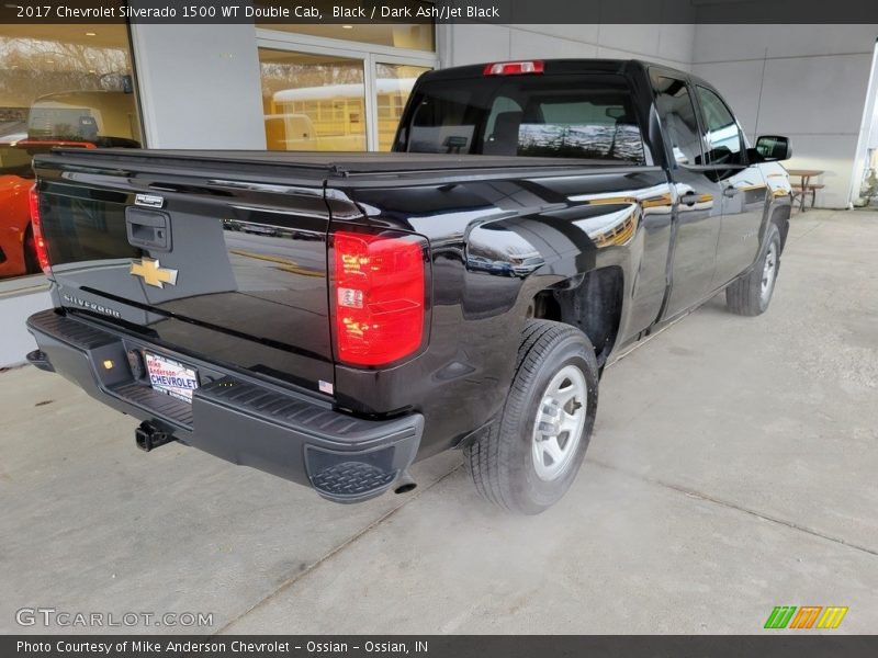 Black / Dark Ash/Jet Black 2017 Chevrolet Silverado 1500 WT Double Cab