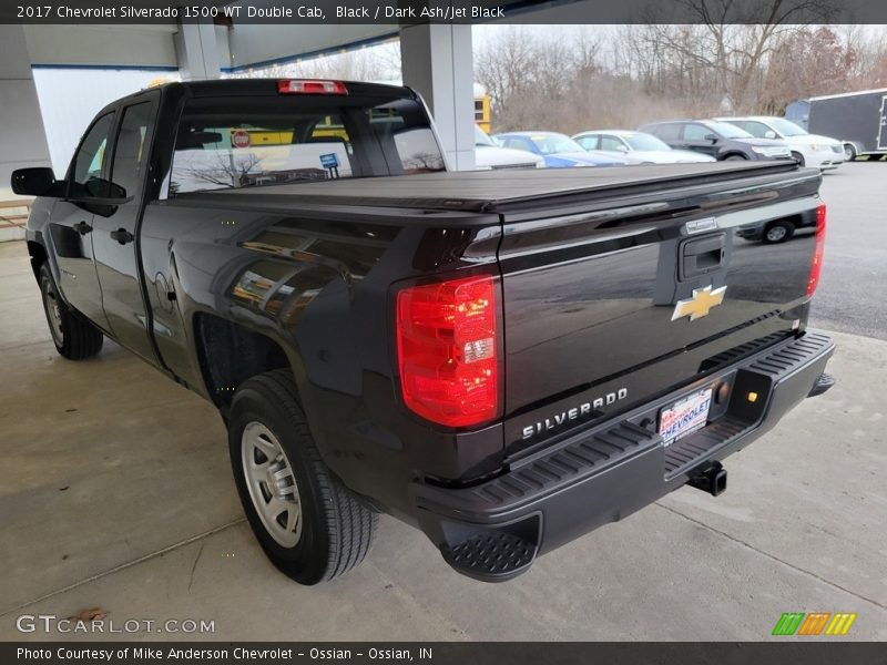Black / Dark Ash/Jet Black 2017 Chevrolet Silverado 1500 WT Double Cab