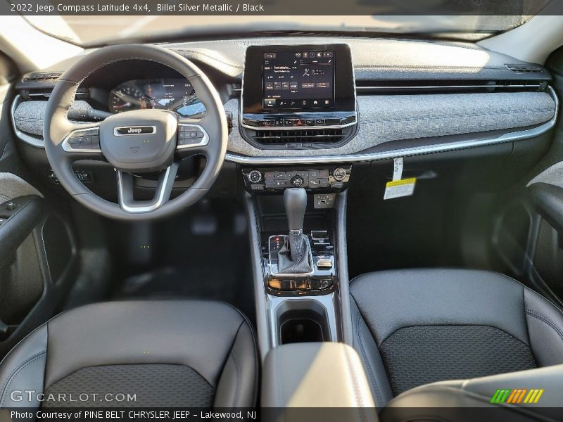 Billet Silver Metallic / Black 2022 Jeep Compass Latitude 4x4