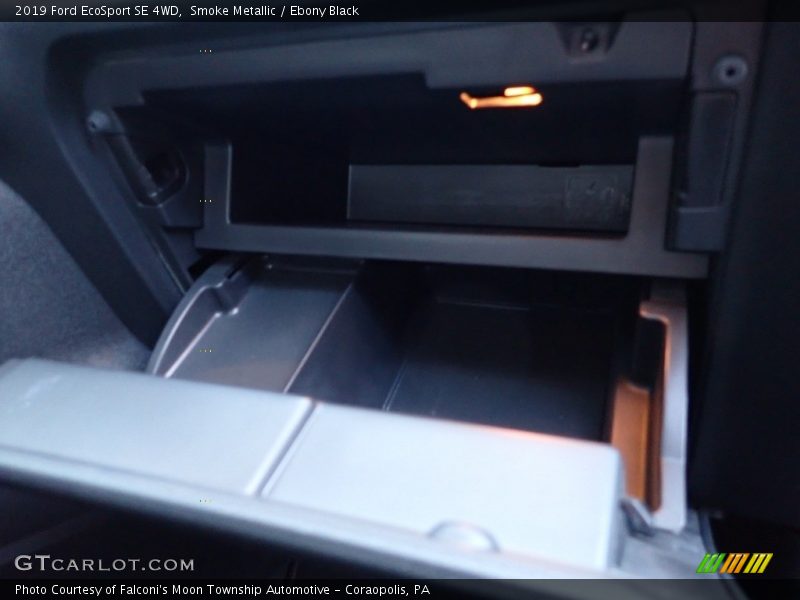 Smoke Metallic / Ebony Black 2019 Ford EcoSport SE 4WD