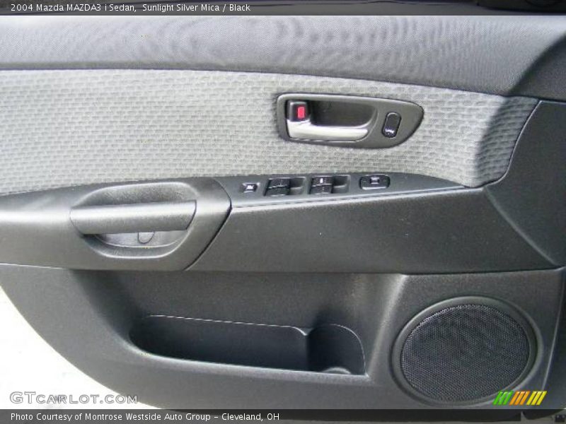 Sunlight Silver Mica / Black 2004 Mazda MAZDA3 i Sedan