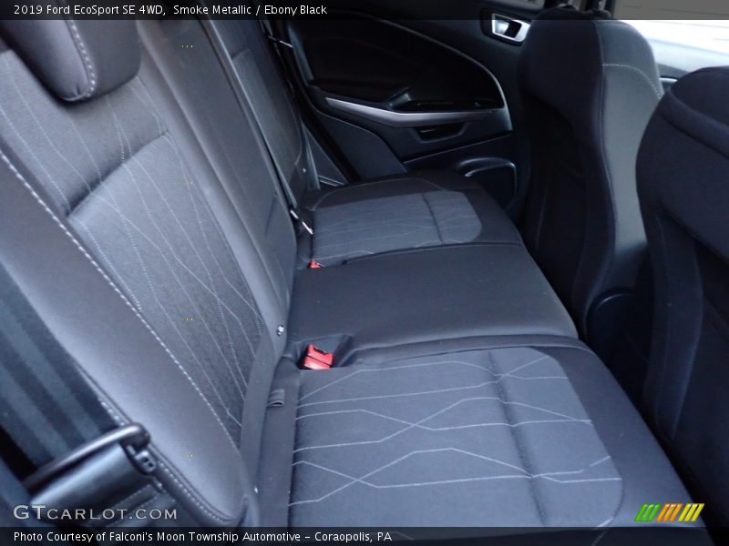 Smoke Metallic / Ebony Black 2019 Ford EcoSport SE 4WD
