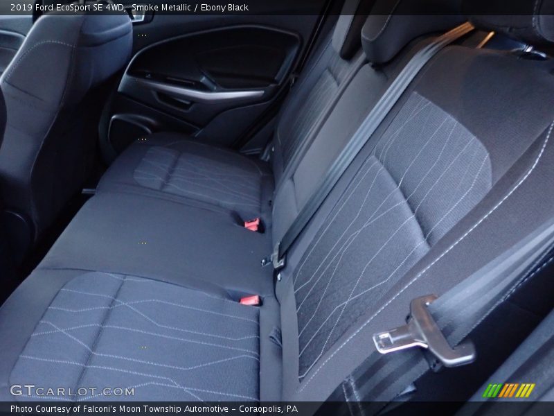 Smoke Metallic / Ebony Black 2019 Ford EcoSport SE 4WD