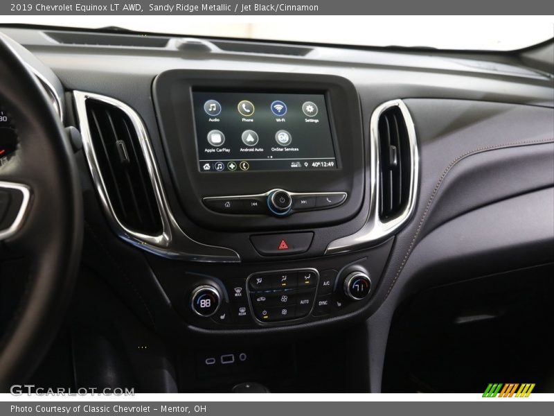 Sandy Ridge Metallic / Jet Black/Cinnamon 2019 Chevrolet Equinox LT AWD