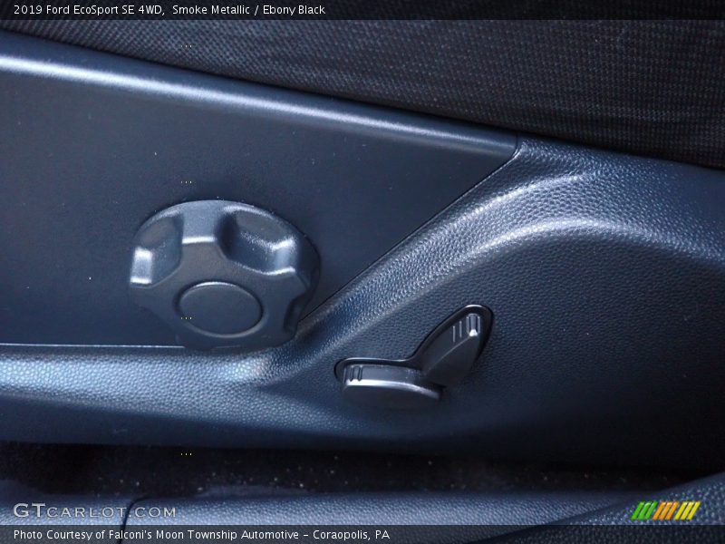 Smoke Metallic / Ebony Black 2019 Ford EcoSport SE 4WD