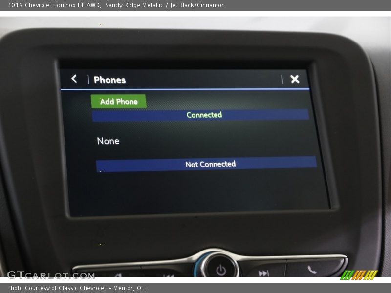 Sandy Ridge Metallic / Jet Black/Cinnamon 2019 Chevrolet Equinox LT AWD