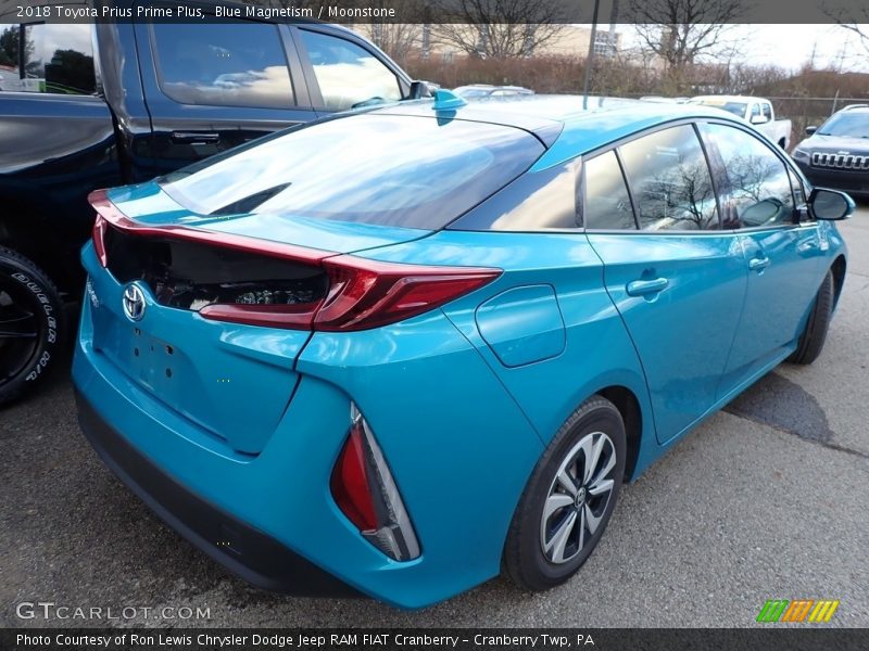 Blue Magnetism / Moonstone 2018 Toyota Prius Prime Plus