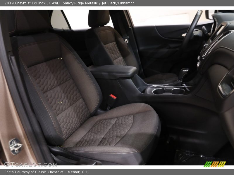 Sandy Ridge Metallic / Jet Black/Cinnamon 2019 Chevrolet Equinox LT AWD