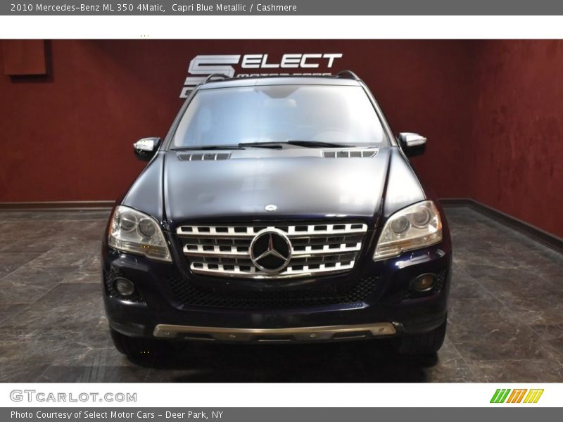 Capri Blue Metallic / Cashmere 2010 Mercedes-Benz ML 350 4Matic