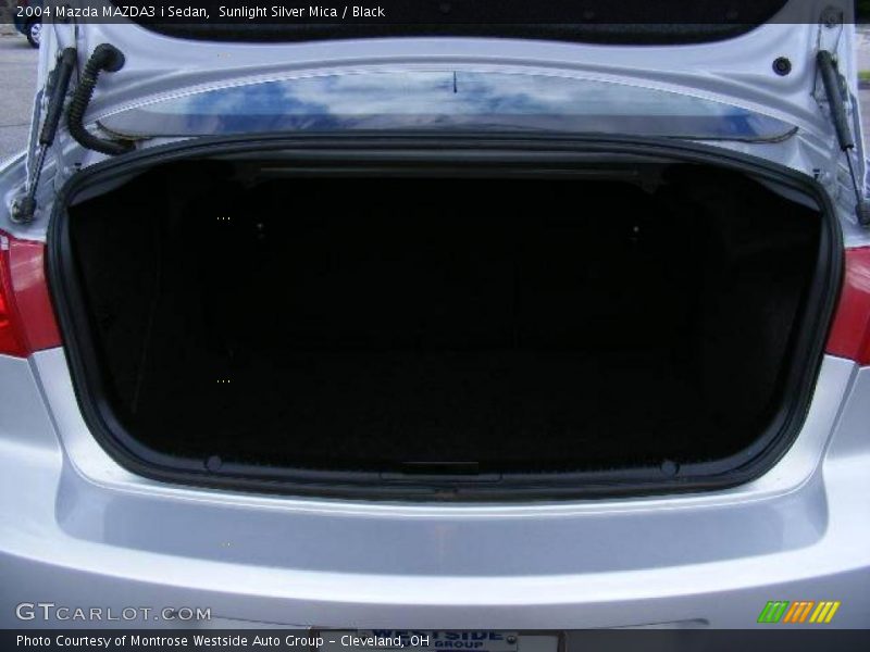 Sunlight Silver Mica / Black 2004 Mazda MAZDA3 i Sedan