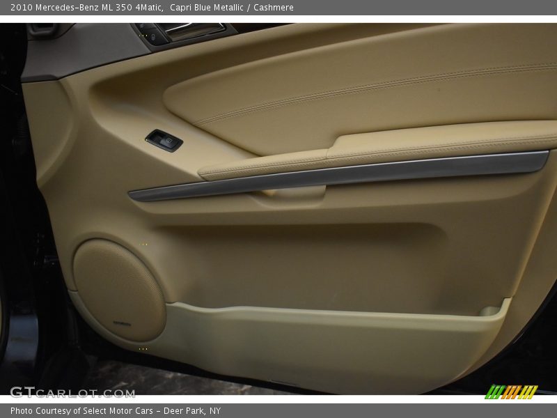 Capri Blue Metallic / Cashmere 2010 Mercedes-Benz ML 350 4Matic