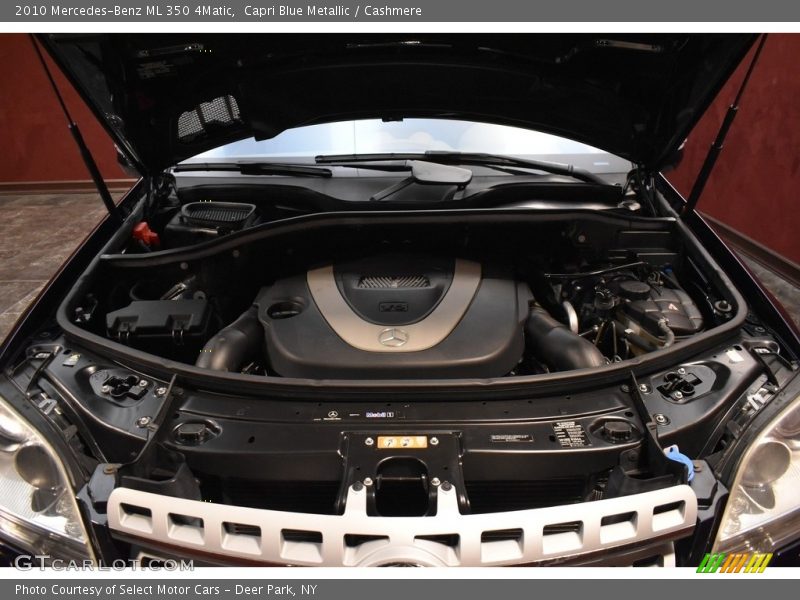 Capri Blue Metallic / Cashmere 2010 Mercedes-Benz ML 350 4Matic