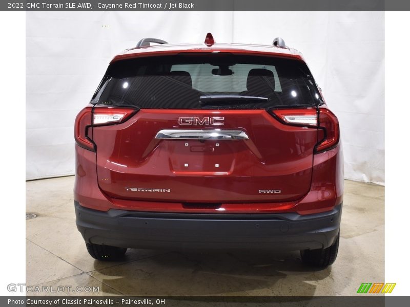 Cayenne Red Tintcoat / Jet Black 2022 GMC Terrain SLE AWD