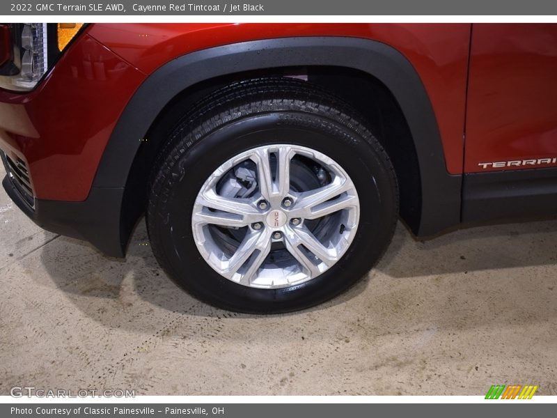 Cayenne Red Tintcoat / Jet Black 2022 GMC Terrain SLE AWD