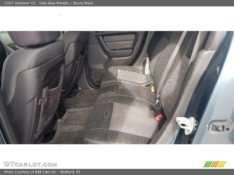 Slate Blue Metallic / Ebony Black 2007 Hummer H3