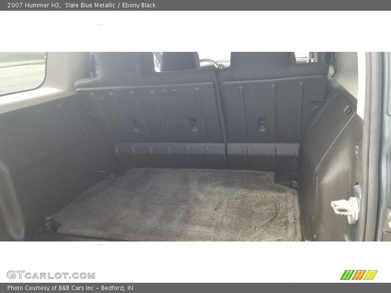 Slate Blue Metallic / Ebony Black 2007 Hummer H3