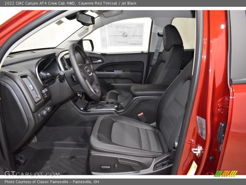 Cayenne Red Tintcoat / Jet Black 2022 GMC Canyon AT4 Crew Cab 4WD