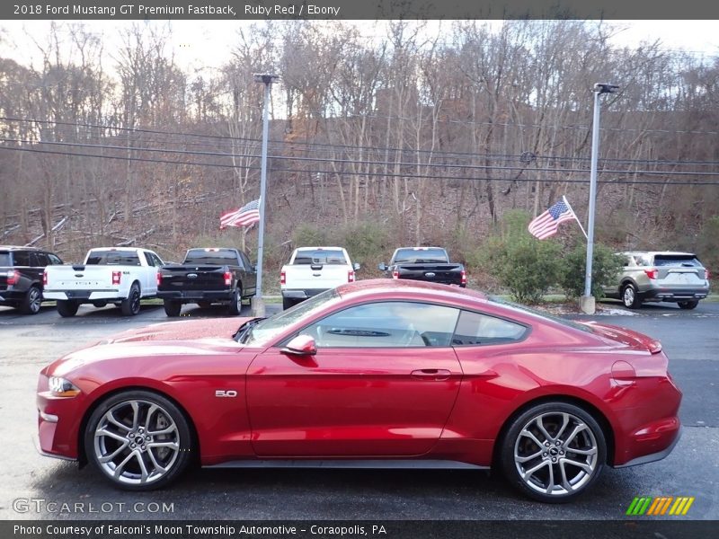  2018 Mustang GT Premium Fastback Ruby Red