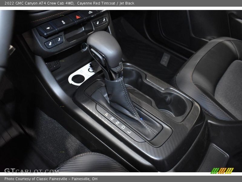 Cayenne Red Tintcoat / Jet Black 2022 GMC Canyon AT4 Crew Cab 4WD