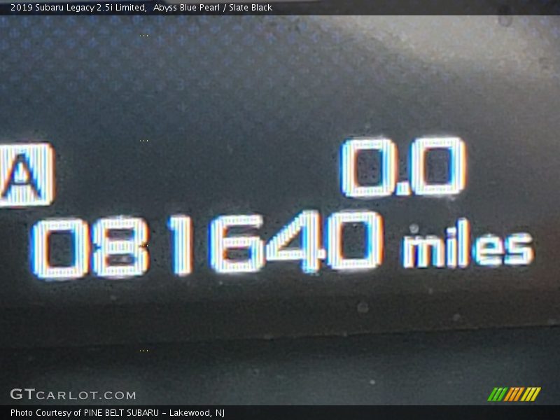 Abyss Blue Pearl / Slate Black 2019 Subaru Legacy 2.5i Limited